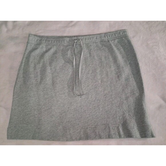 Ann Taylor LOFT LOUNGE Size XL Pull On Terry Cloth Knit Skirt Light Green NWT - Picture 1 of 7